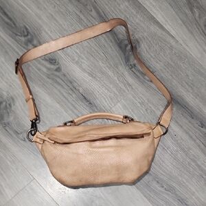 EUC Super Soft Italian Leather Swing Crossbody Bag